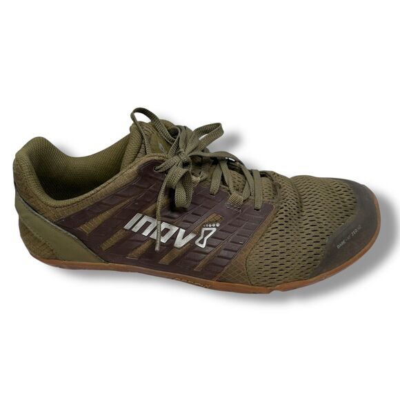 Inov-8 Bare XF 210 V2 Barefoot Cross Training Shoes Mens 8 Olive Green Sneaker - Picture 1 of 7